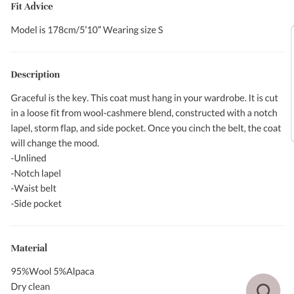 NWT Sylvia Alpaca Wool Belted Trench Coat (Buttermilk) - NAP Loungewear - Picture 6 of 15